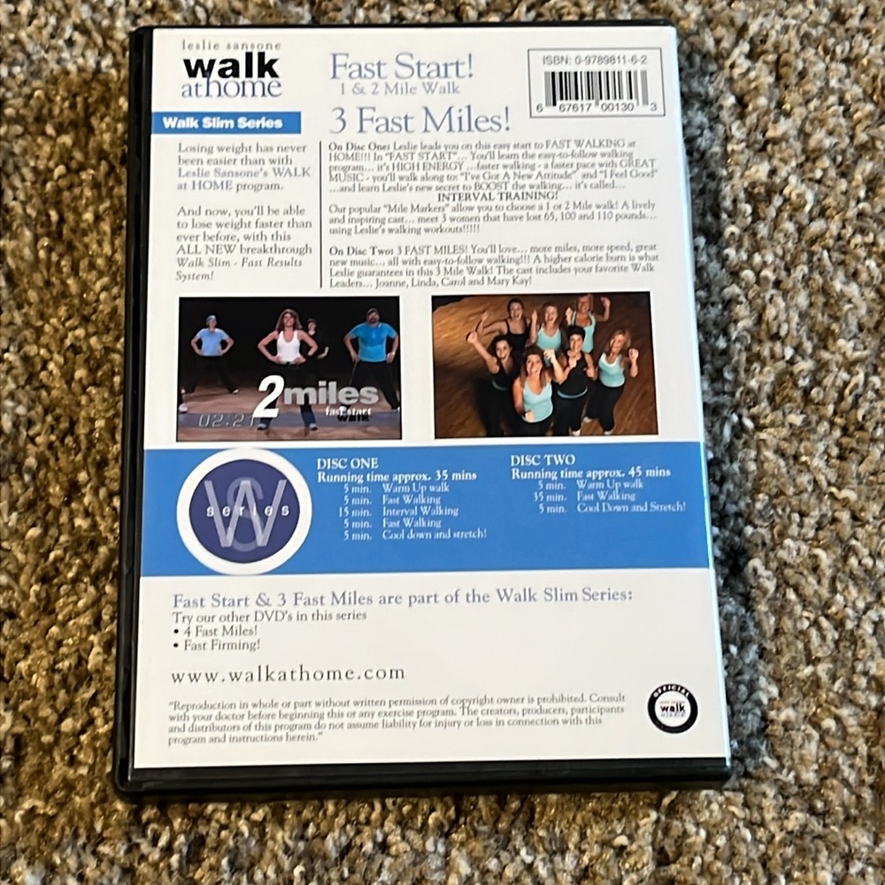 Walk Slim DVD Set - Picture 2 of 5